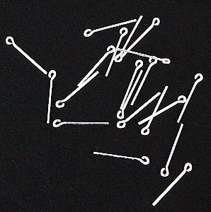 Detail Associates 2222 HO Scale Eye Bolts 3-1/2 Scale Inch Diameter