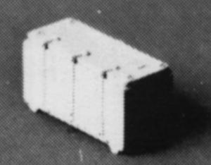 Detail Associates 2305 HO Scale Signal Boxes -- 3-Strap Early
