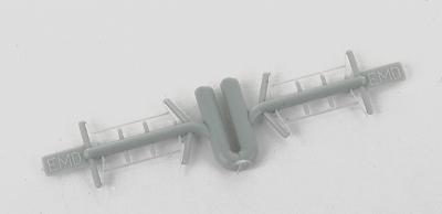 Detail Associates 2316 HO Scale Windshield Wipers -- EMD Standard Cab