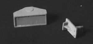 Detail Associates 2603 HO Scale ALCO Numberboards pkg(4) -- Angled