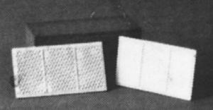 Detail Associates 2710 HO Scale Radiators - EMD Switchers pkg(2)