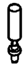 Detail Associates 5053 O Scale Firecracker-Style Radio Antenna