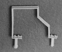 Detail Associates 6413 HO Scale Freight Car Stirrups - Offset
