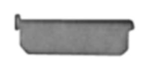 Detail Associates 8214 N Scale Sunshades pkg(4) -- E & F Units