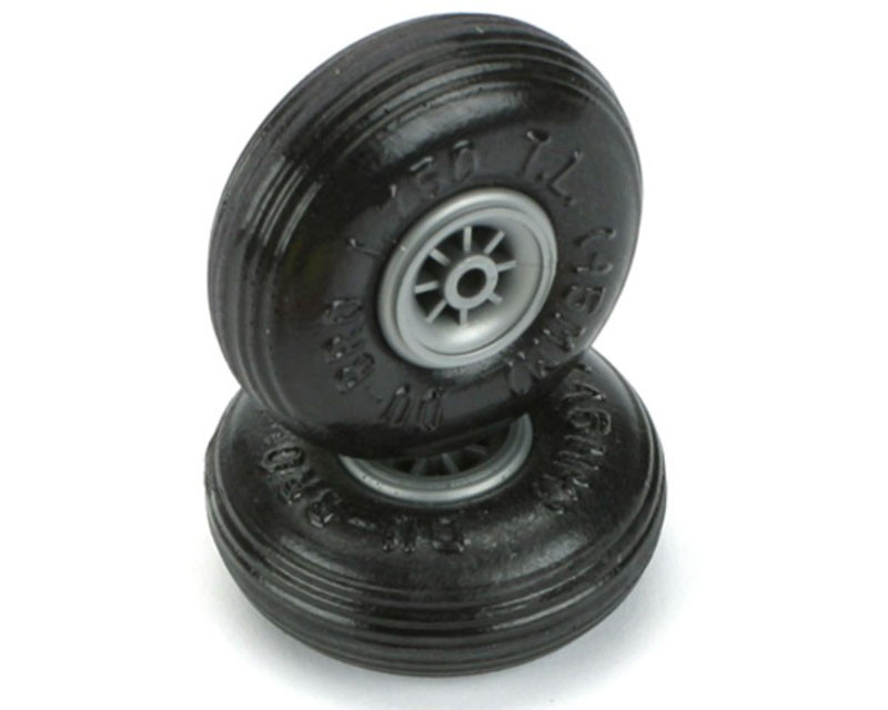 Du-Bro 175TL Treaded Lite Wheels 1-3/4 inch (2) (175TL)