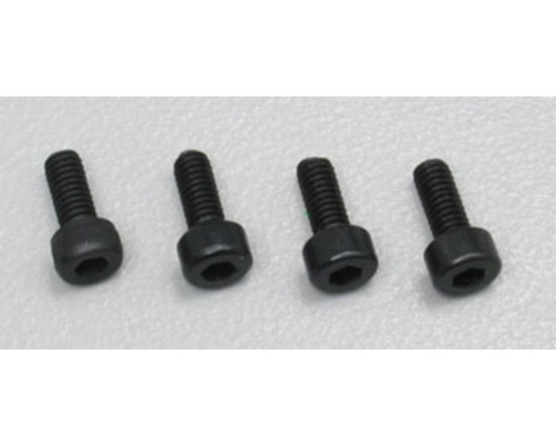 Du-Bro 2116 Socket Cap Screws 2.5mmx6 (4) (2116)