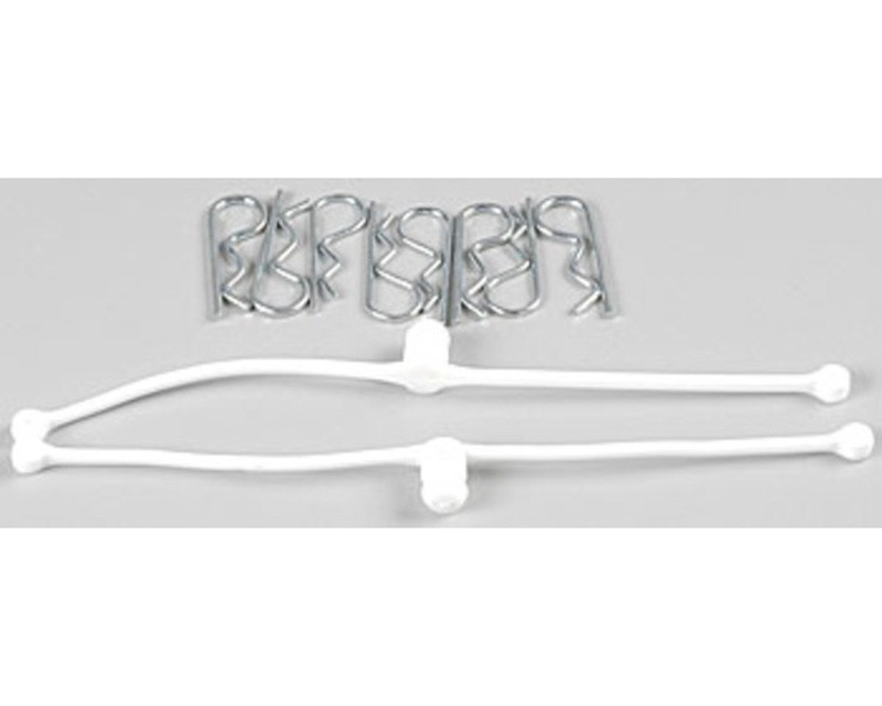 Du-Bro 2246 Body Klip Retainers White (2) (2246)