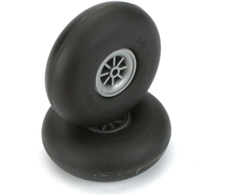 Du-Bro 300R Smooth Wheels 3 inch (2) (300R)