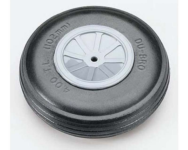 Du-Bro 400TL Dubro Treaded Lightweight Wheel 4-inch (1) (400TL)