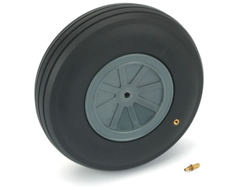 Du-Bro 500TV Large Scale Treaded Wheel 5 inch (500TV)