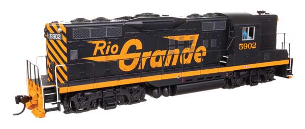 Walthers Mainline 910-10495 HO Scale EMD GP9 Phase II High Hood Standard DC DRGW #5902