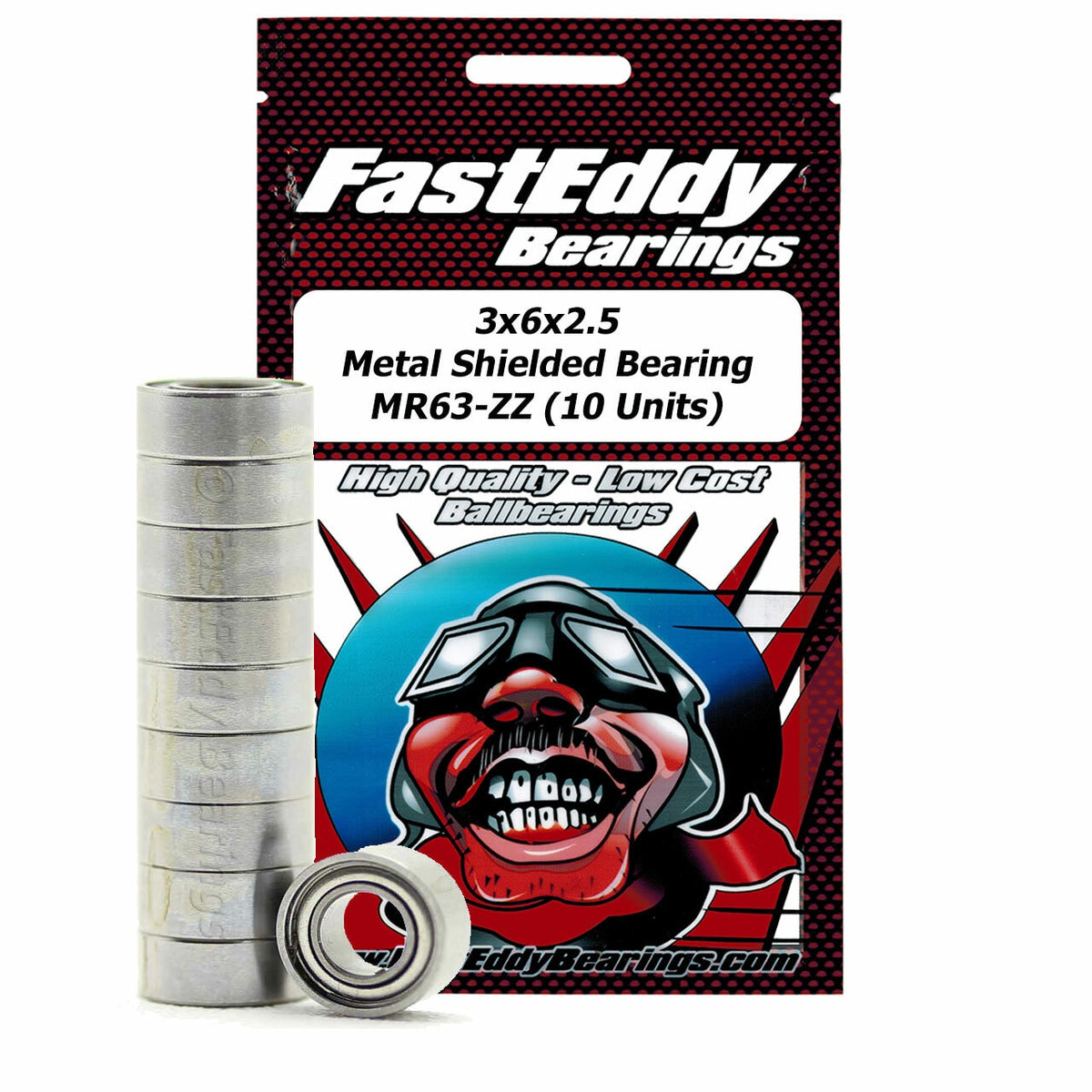 Fast Eddy Bearings TFE257 3x6x2.5 MR63-ZZ