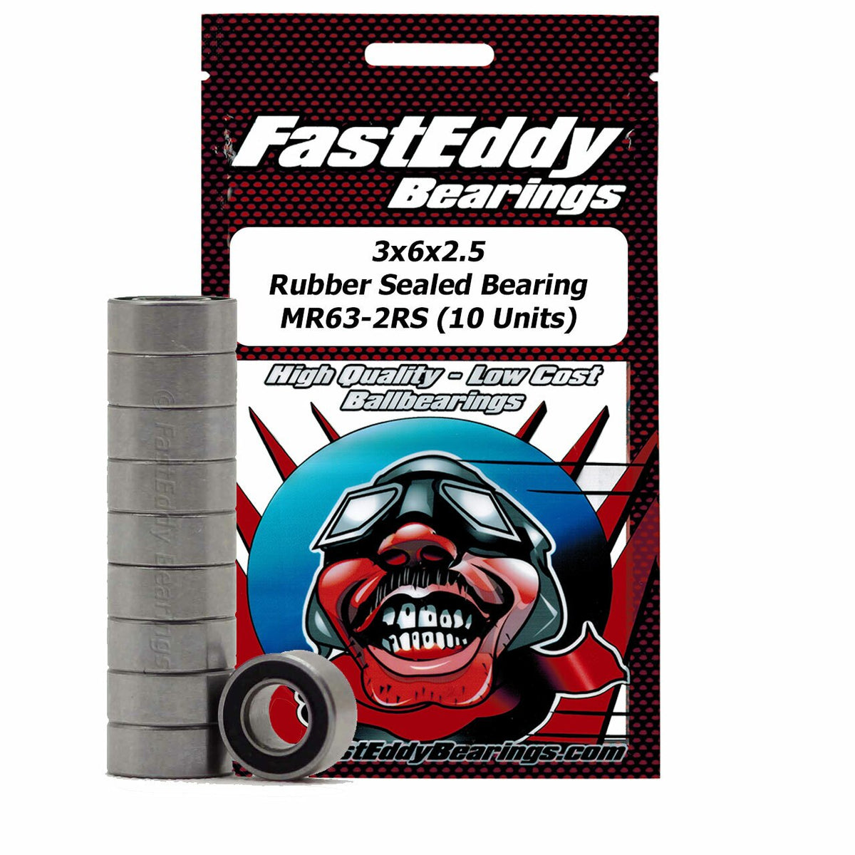 Fast Eddy Bearings TFE302 3x6x2.5 MR63-2RS