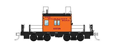 Fox Valley Models 31159 HO Scale Transfer Caboose MILW 01738
