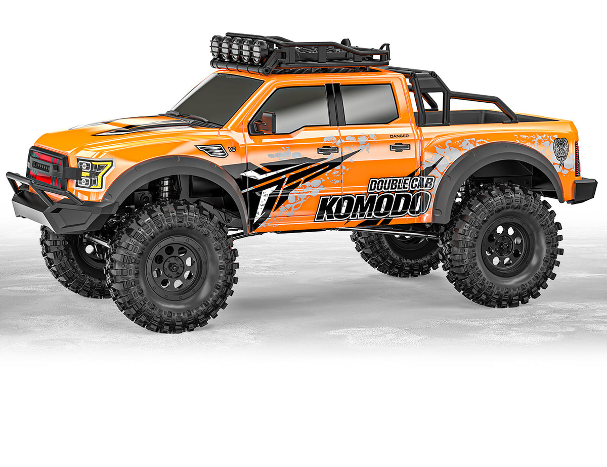 GMade 57010 1/10 Scale Komodo Double Cab TS 4x4 GS02F Off-Road Crawler Aventure Vehicle Kit