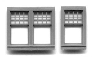 Grandt Line 5194 HO Scale 9 Pane 32x53" / 58x53" Window