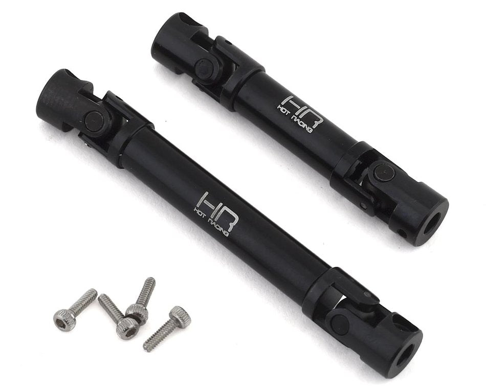 Hot Racing HRASXTF37M01 Steel Center Driveshafts for SCX24 (Jeep/C-10