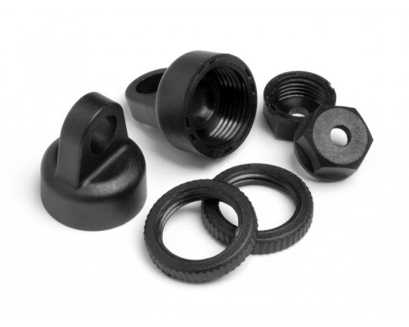 HPI 100317 Shock Cap & Preload Collar Set Firestorm Blitz ESE E-Firestorm (100317)