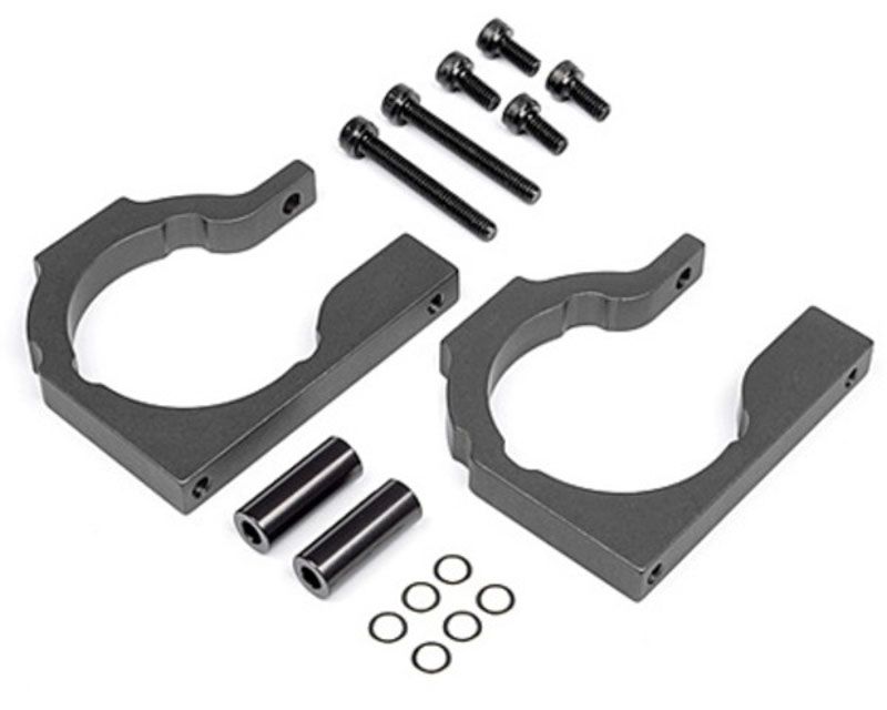 HPI 100903 Motor Mount Plate Savage Flux 8mm Gray (100903)