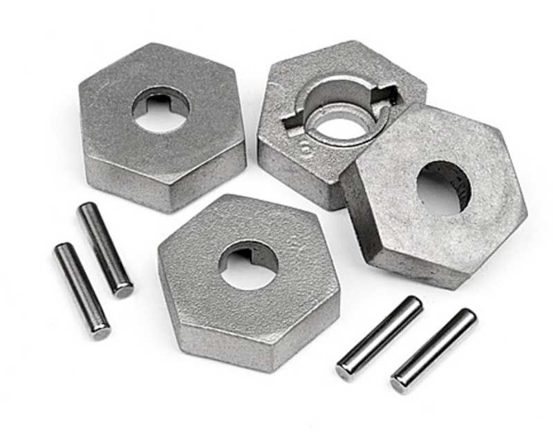 HPI 101190 Hex/Pin Set Trophy Flux 17mm (4 Set) (101190)