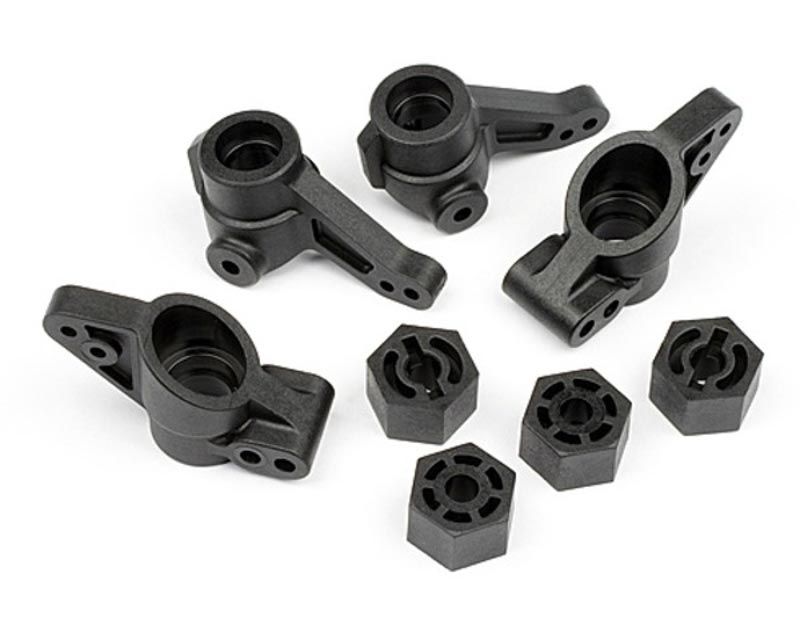 HPI 101208 Front Upright Set Left/Right WR8 Bullet Bullet Flux (101208)