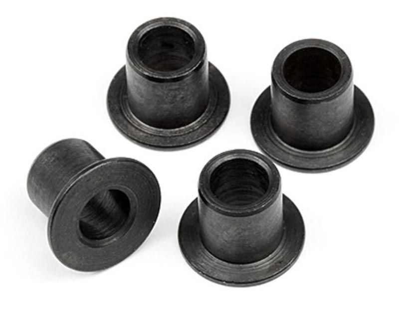 HPI 101227 Flange Pipe WR8 Rally Flux (4 Pcs) (101227)