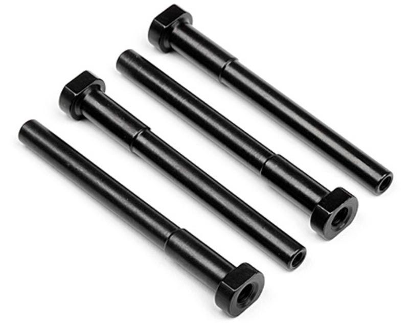 HPI 101456 Lightweight Alum Diff Mount Shaft (4 Pcs) (101456)