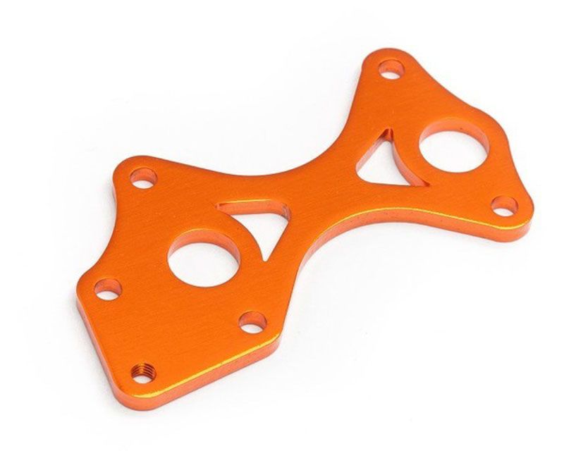 HPI 101762 Front Holder for Differential Gear 7075 Trophy Truggy Orange (101762)