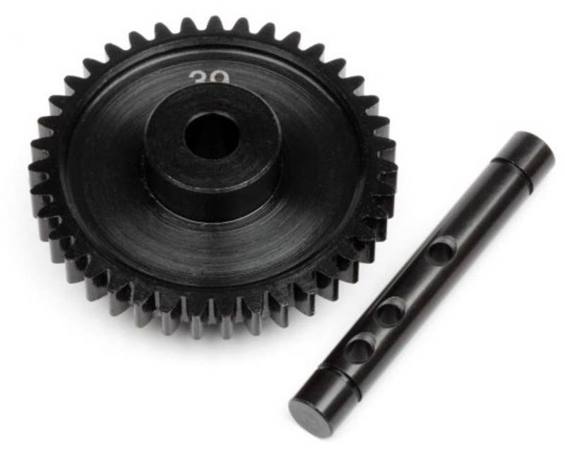 HPI 102244 High Speed Idler Gear 39t Shaft Set (102244)