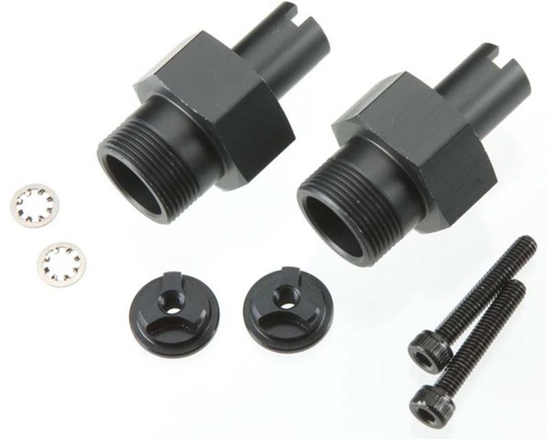HPI 105612 Hd Front Hex Hub 24mm Gunmetal (2 Set) (105612)