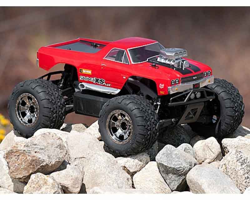 HPI 106554 Chevrolet El Camino SS Body Savage XS (Clear) (106554)