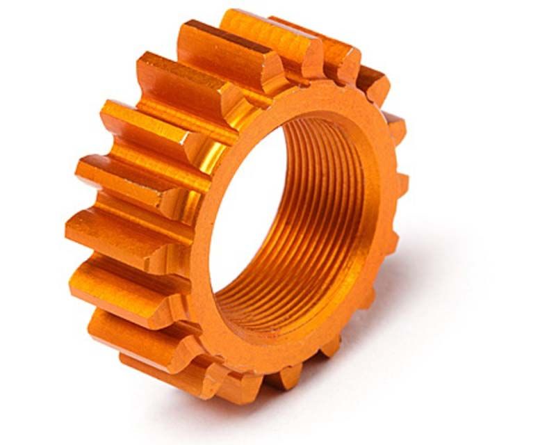 HPI 106630 Threaded Pinion 18tx12mm 1m Orange (106630)