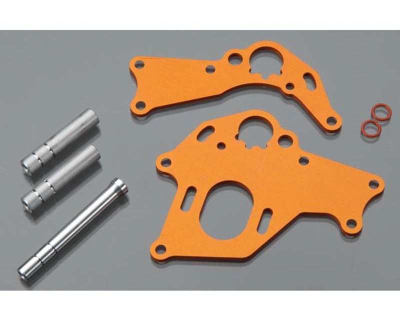 Discontinued - HPI 106838 Motor Mount Set Left Right Orange (106838)