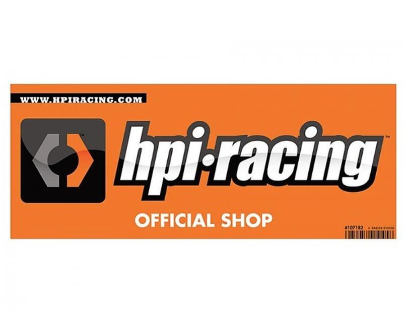 HPI 107182 Window Sticker Small With Hpi Logo Double Sided (107182)