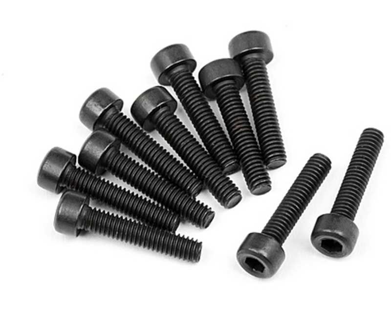 HPI 107376 Cap Head Screw M2.5x12mm Apache C1/SC (10 Pcs) (107376)