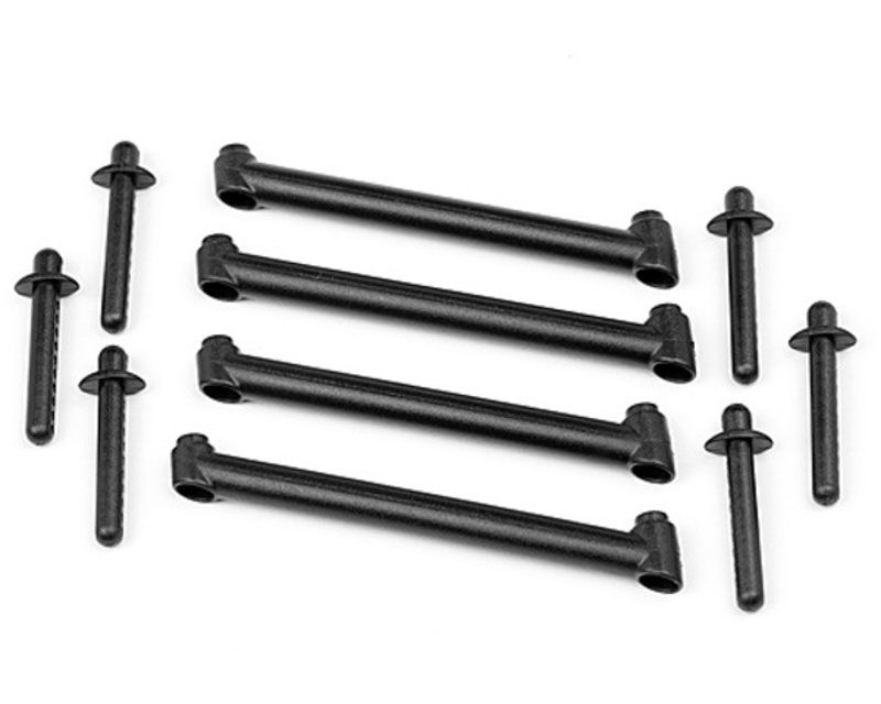 HPI 107395 Tube Frame Struts Body Mounts Apache C1/SC (107395)