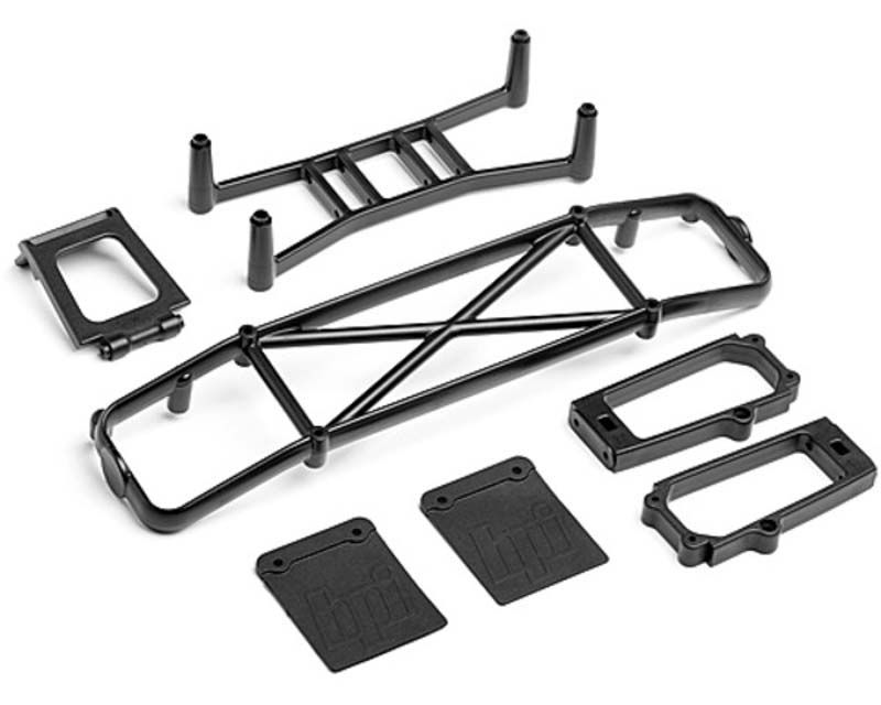 HPI HPI107427 Rear Bumper Set Apache C1/SC (107427)