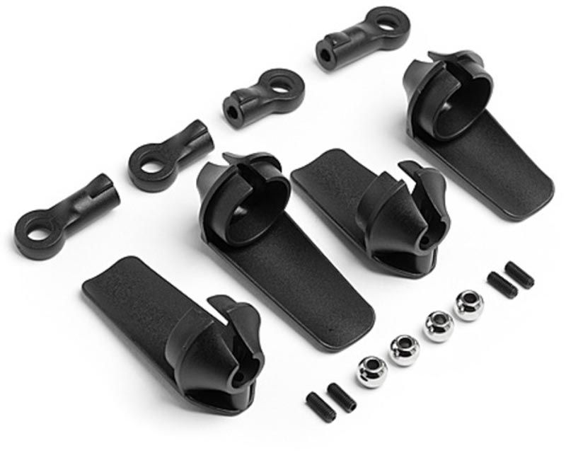 HPI 107446 Shock Guard Set Bodies D8 Vorza Flux HP Apache C1/SC (107446)