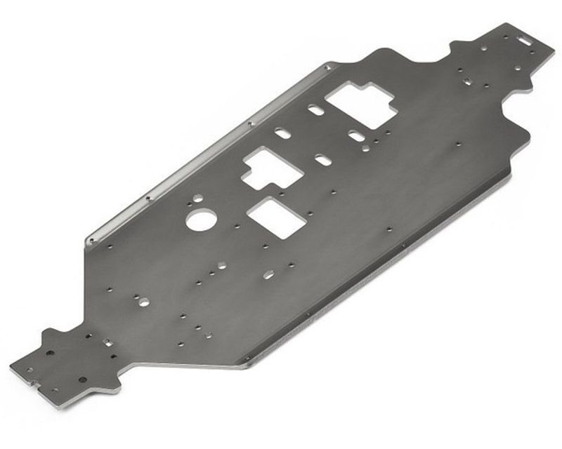 HPI 107879 Gunmetal Main Chassis for the Wr8 3mm (107879)