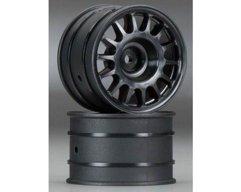 HPI 107970 WR8 Rally Off-Road Wheels WR8 Rally Flux Black 48x33mm (2) (107970)