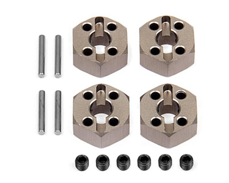 HPI 108020 Aluminum Locking Hex Wheel Hub 12mm (4 Set) (108020)