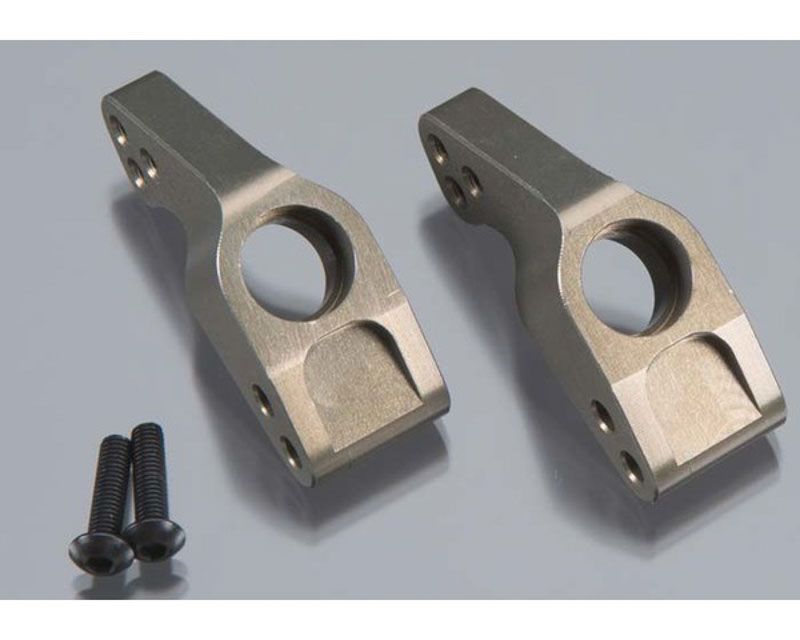 HPI 108021 Aluminum Rear Hub Carrier Set 0 Degree WR8 Rally Flux (108021)
