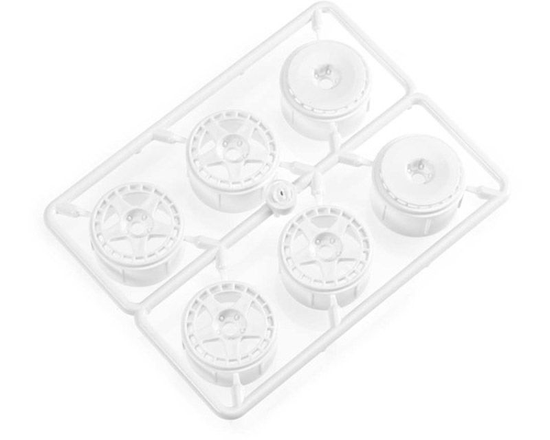 Discontinued - HPI 114371 Fifteen52 Turbomac Wheel Micro RS4 White (6 Pcs) (114371)