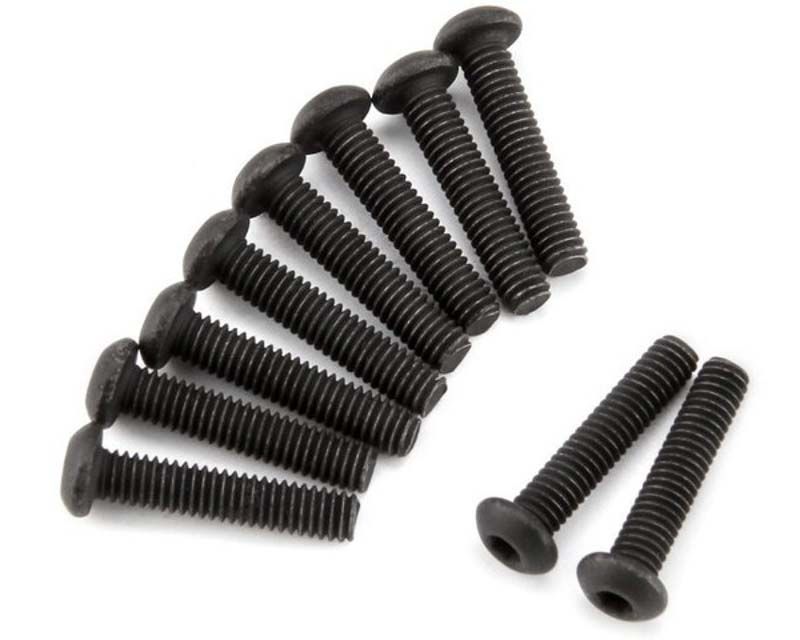 HPI Racing HPI116854 Button Head Screw M2.5x12mm Hex Socket Venture Toyota (10 Pcs) (116854)