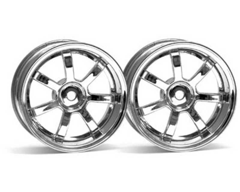 Discontinued - HPI 3318 Rays Gram Lights 57s-Pro Wheels Chrome 9mm Offset (3318)