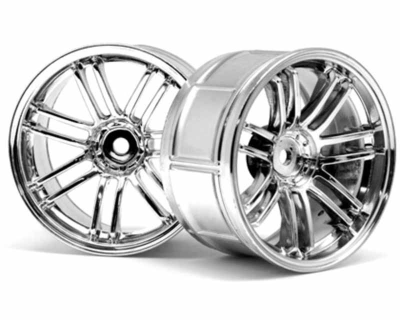 Discontinued - HPI 3341 Lp32 Wheel Rays Volkracing Re30 Chrome (2) (3341)