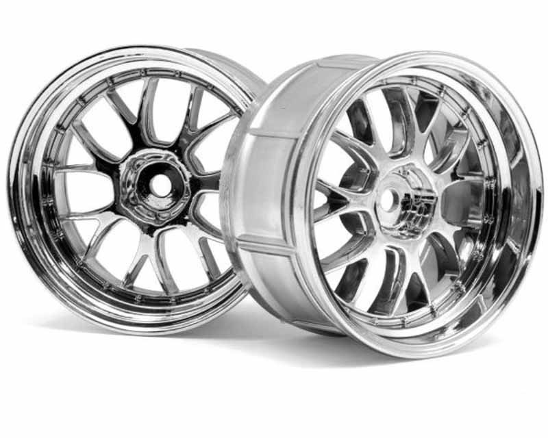 Discontinued - HPI 33460 Lp32 Lm-R Wheel Chrome (2) (33460)