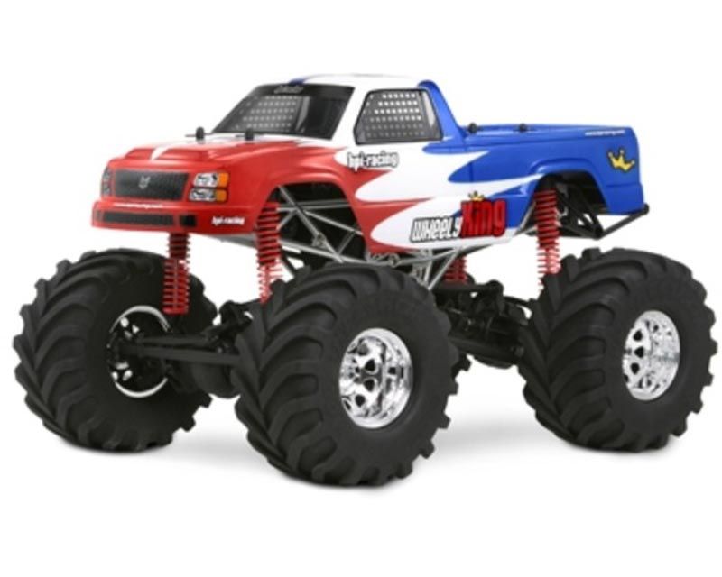 HPI 7122 Mini Gt-1 Body Wheely King (Clear) (7122)
