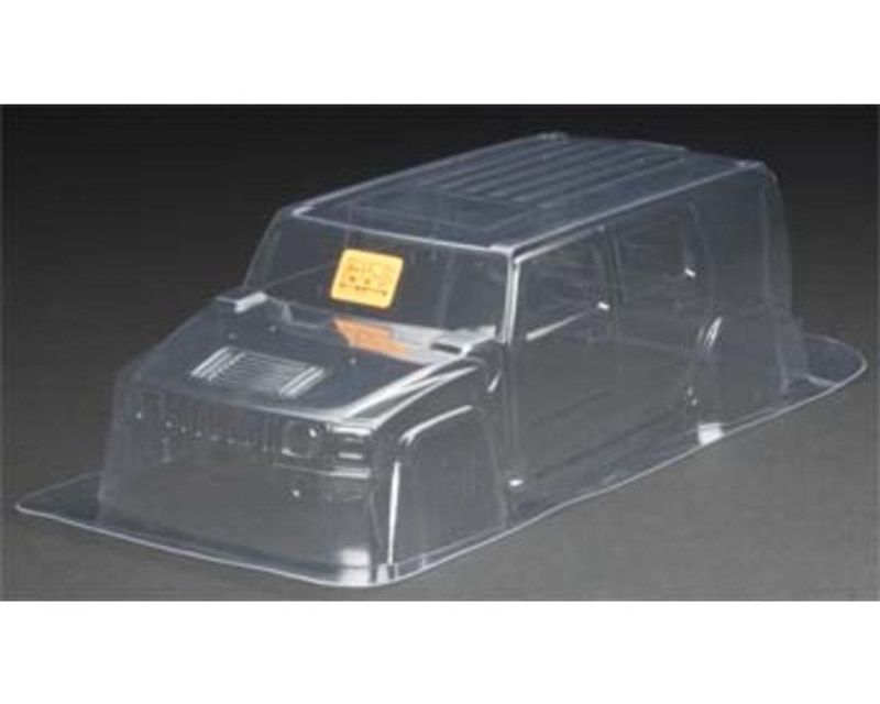 HPI 7165 Wheely King Hummer H2 Body E-Savage (Clear) (7165)