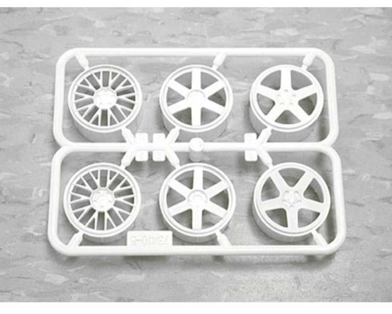 HPI 73410 Wheel Set White Micro RS4 (4) (73410)